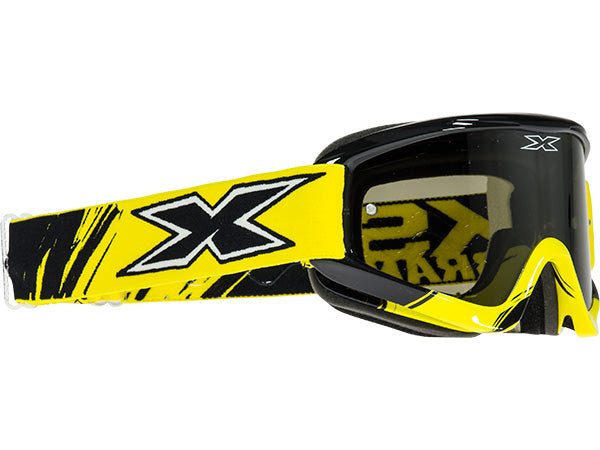 X-Brand Gox Volcano Goggles-Yellow/Black - 1