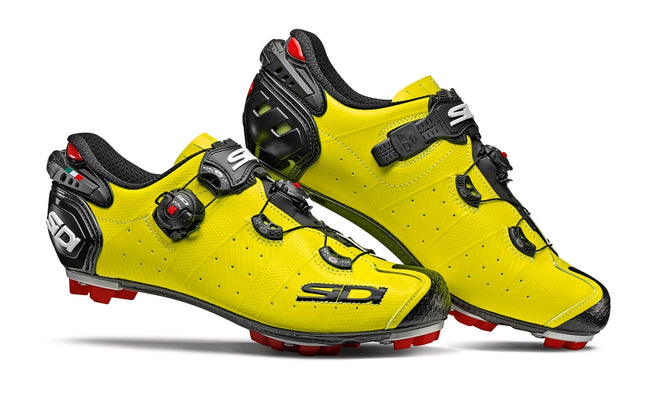 Sidi Drako 2 SRS Clipless Shoes-Yellow/Black - 1