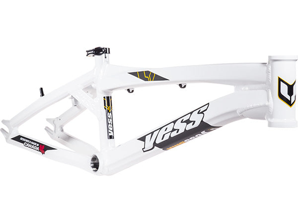 Yess Type X BMX Race Frame-White - 1