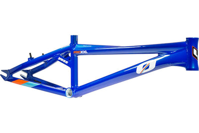 Yess Type O BMX Race Frame-Blue
