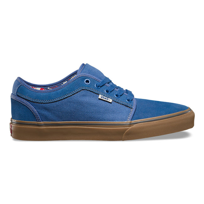 Vans Chukka Low Labels Shoes-Blue/Gum - 1